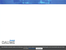 Tablet Screenshot of daume-erodiertechnik.de
